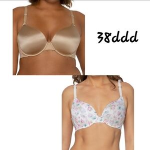 38ddd New Lined Full Coverage Bras x2